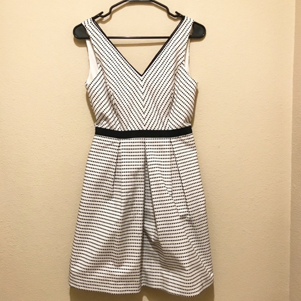 White House Black Market fit and flare dress